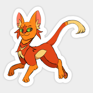 Firestar Sticker